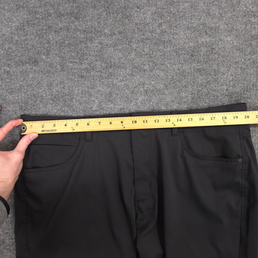 Tommy Bahama Tropic Line Performance Pants Mens *40X33* Black Golf Preppy Casual - Picture 5 of 9